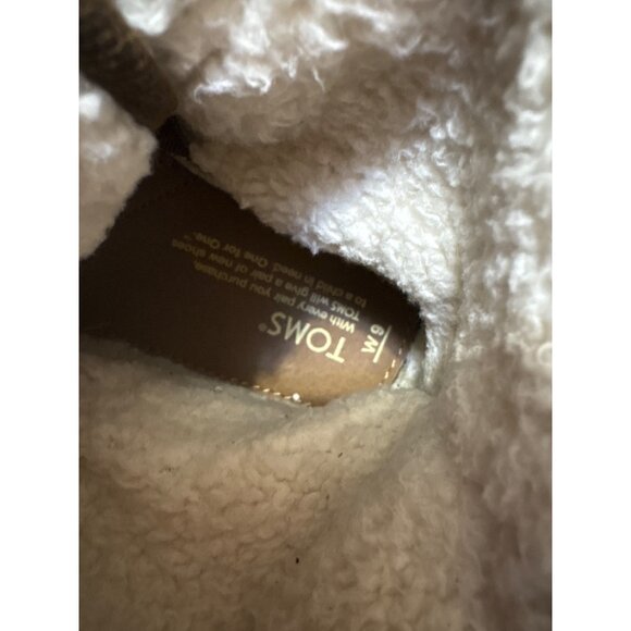 TOMS Womens Brown Lined Lace-Up Ankle Boots Size 9 - Picture 7 of 7